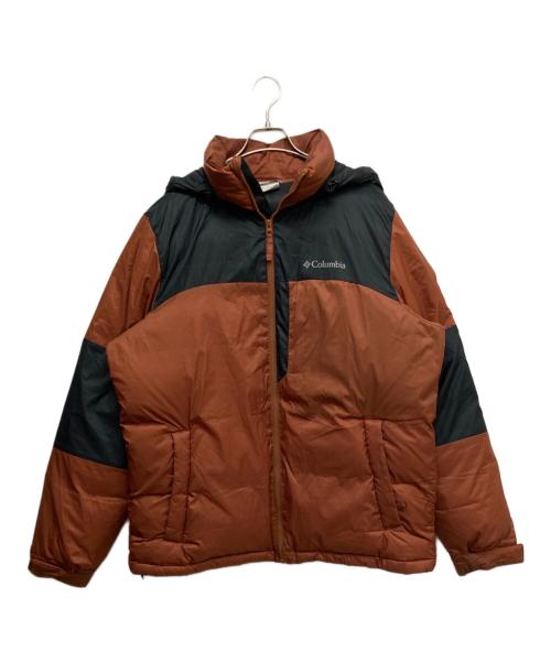 Columbia（コロンビア）Columbia (コロンビア) ブーロポイントパス ダウンジャケット ブラウン サイズ:Mの古着・服飾アイテム