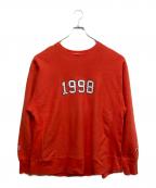 Champion REVERSE WEAVEチャンピオン リバース ウィーブ）の古着「クルーネックスウェット」｜オレンジ