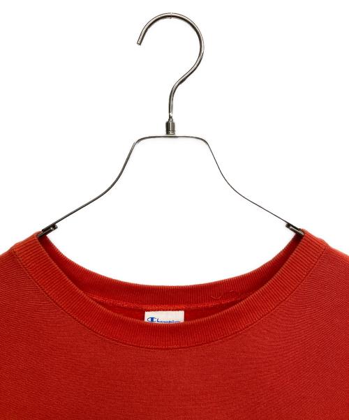 Champion REVERSE WEAVE（チャンピオン リバース ウィーブ）Champion REVERSE WEAVE (チャンピオン リバース ウィーブ) クルーネックスウェット オレンジ サイズ:Lの古着・服飾アイテム