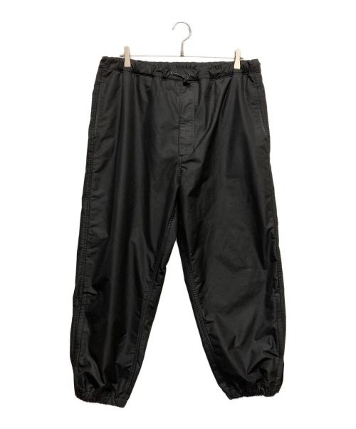 COMME des GARCONS HOMME（コムデギャルソン オム）COMME des GARCONS HOMME (コムデギャルソン オム) エステルツイルイージーパンツ ブラック サイズ:Lの古着・服飾アイテム