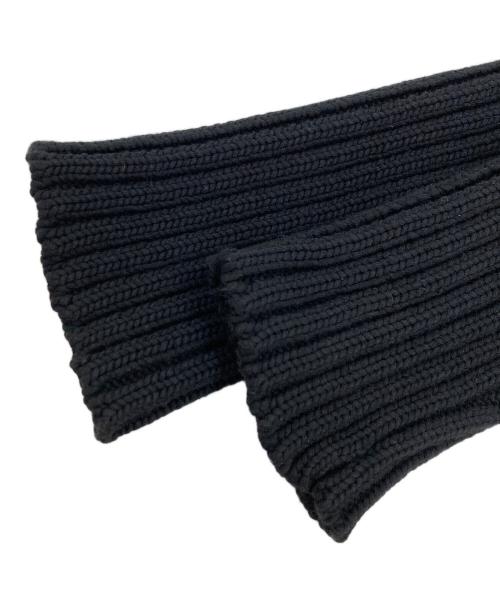 UN3D.（アンスリード）UN3D. (アンスリード) ニットカーディガン ブラック サイズ:Fの古着・服飾アイテム