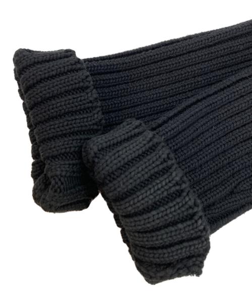 UN3D.（アンスリード）UN3D. (アンスリード) ニットカーディガン ブラック サイズ:Fの古着・服飾アイテム