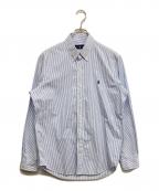 RALPH LAURENラルフローレン）の古着「ストライプシャツ」｜ホワイト