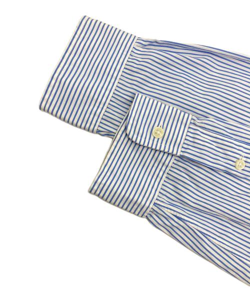 RALPH LAUREN（ラルフローレン）RALPH LAUREN (ラルフローレン) ストライプシャツ ホワイト サイズ:Mの古着・服飾アイテム