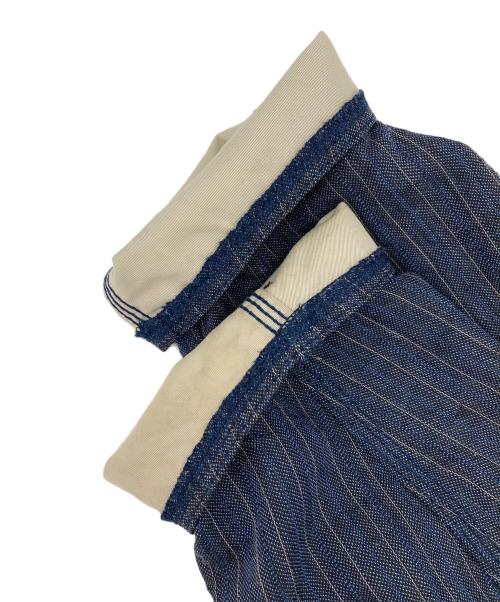 COMME des GARCONS HOMME（コムデギャルソン オム）COMME des GARCONS HOMME (コムデギャルソン オム) ウールリネン混テーラードジャケット ネイビー サイズ:Sの古着・服飾アイテム