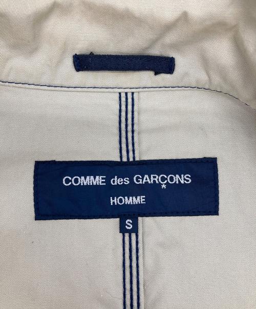 COMME des GARCONS HOMME（コムデギャルソン オム）COMME des GARCONS HOMME (コムデギャルソン オム) ウールリネン混テーラードジャケット ネイビー サイズ:Sの古着・服飾アイテム