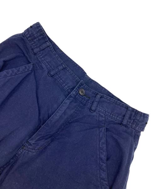 BLACK COMME des GARCONS（ブラックコムデギャルソン）BLACK COMME des GARCONS (ブラックコムデギャルソン) 製品染めジップパンツ ネイビー サイズ:Sの古着・服飾アイテム