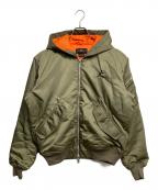 JORDANジョーダン）の古着「Therma-FIT フーデッド ジャケット」｜グリーン