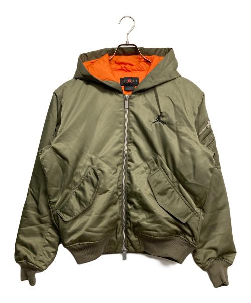 JORDAN（ジョーダン）JORDAN (ジョーダン) Therma-FIT フーデッド ジャケット グリーン サイズ:Sの古着・服飾アイテム