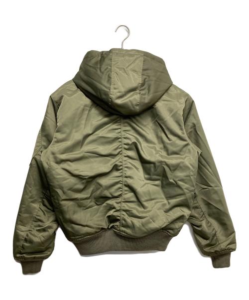 JORDAN（ジョーダン）JORDAN (ジョーダン) Therma-FIT フーデッド ジャケット グリーン サイズ:Sの古着・服飾アイテム