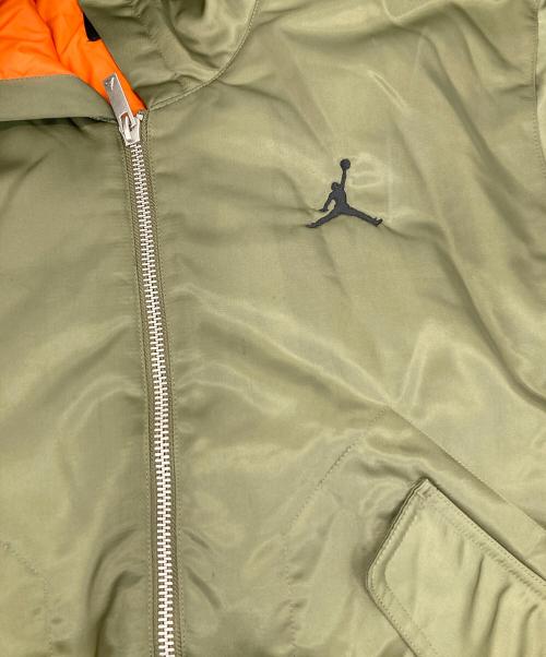 JORDAN（ジョーダン）JORDAN (ジョーダン) Therma-FIT フーデッド ジャケット グリーン サイズ:Sの古着・服飾アイテム