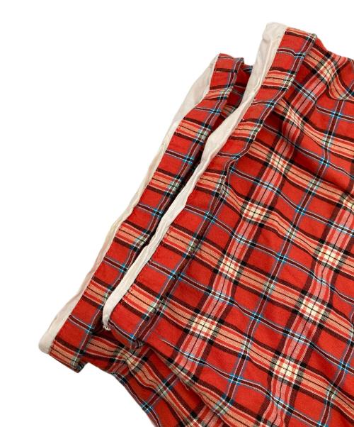 stussy（ステューシー）stussy (ステューシー) チェックハーフパンツ レッド サイズ:34の古着・服飾アイテム