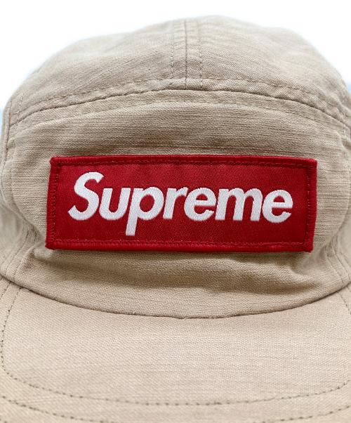 SUPREME（シュプリーム）SUPREME (シュプリーム) Military Camp Cap ベージュの古着・服飾アイテム
