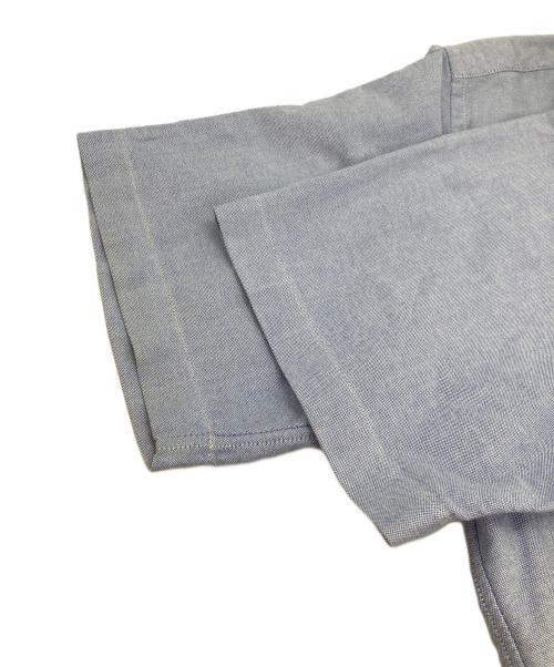 A BATHING APE（ア ベイシング エイプ）A BATHING APE (ア ベイシング エイプ) ワッペン刺繍半袖シャツ ブルー サイズ:Lの古着・服飾アイテム