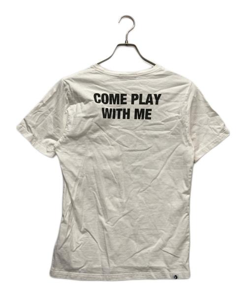 Hysteric Glamour（ヒステリックグラマー）Hysteric Glamour (ヒステリックグラマー) ウーマンプリントTシャツ ホワイト サイズ:Mの古着・服飾アイテム