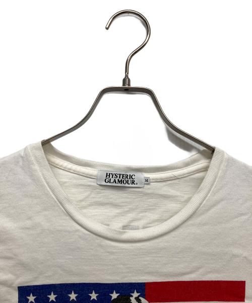 Hysteric Glamour（ヒステリックグラマー）Hysteric Glamour (ヒステリックグラマー) ウーマンプリントTシャツ ホワイト サイズ:Mの古着・服飾アイテム