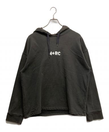 M+RC NOIR マルシェノア  NO BASIC HOODIE / GRY 中古・古着通販】M+RC NOIR (マルシェノア) ロゴパーカー ブラック
