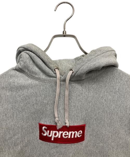SUPREME（シュプリーム）Supreme (シュプリーム) Box Logo Hooded Sweatshirt グレー サイズ:Mの古着・服飾アイテム