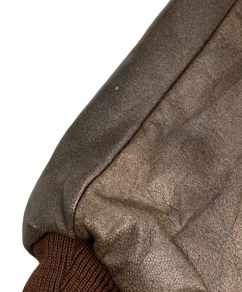 L.L.Bean（エルエルビーン）L.L.Bean (エルエルビーン) A-2 Type Leather Jacket ブラウン サイズ:38の古着・服飾アイテム