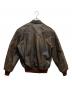 L.L.Bean (エルエルビーン) A-2 Type Leather Jacket ブラウン サイズ:38：35000円