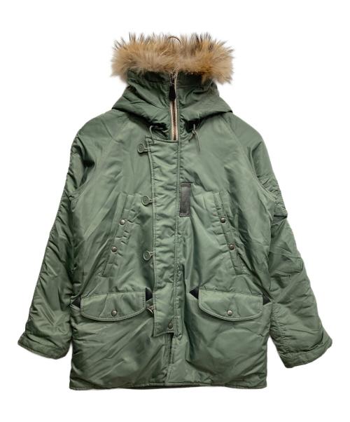 AVIREX（アヴィレックス）AVIREX (アヴィレックス) N-3Bタイプコート グリーン サイズ:XLの古着・服飾アイテム
