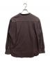 UNITED TOKYO (ユナイテッドトーキョー) フランネルストレッチバンドカラーシャツ ブラウン サイズ:2：6000円