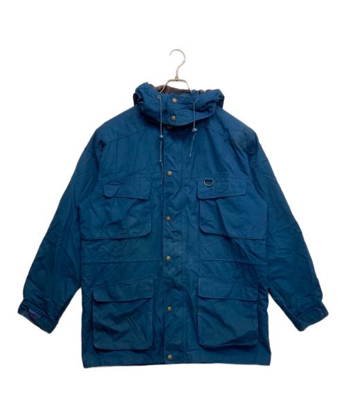 Eddie Bauer（エディーバウアー）Eddie Bauer (エディーバウアー) ネルライナー マウンテンジャケット ブルー サイズ:Lの古着・服飾アイテム