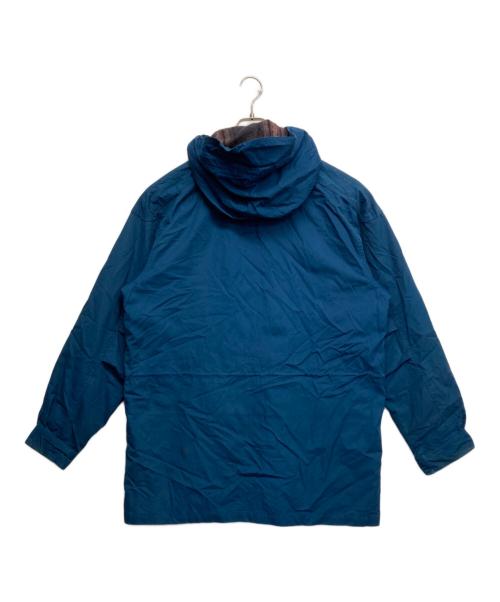 Eddie Bauer（エディーバウアー）Eddie Bauer (エディーバウアー) ネルライナー マウンテンジャケット ブルー サイズ:Lの古着・服飾アイテム
