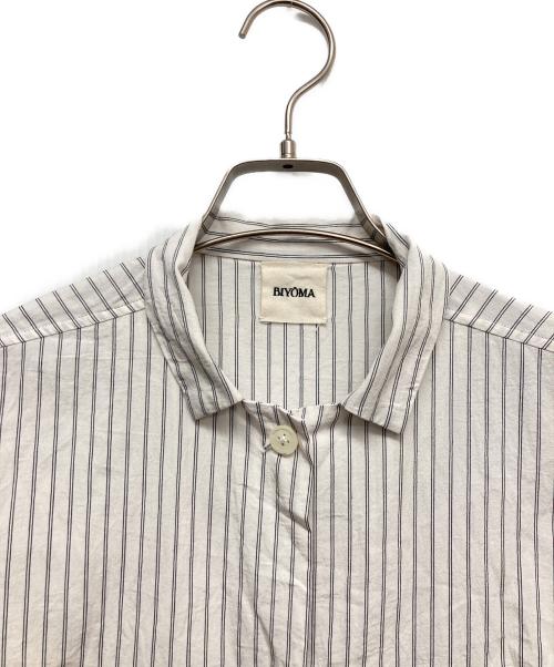 BIYOMA（ビヨーマ）BIYOMA (ビヨーマ) コットンシャツ ホワイト サイズ:１の古着・服飾アイテム
