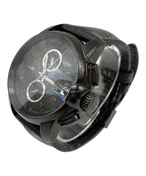 HAMILTON（ハミルトン）HAMILTON (ハミルトン) レイルロード クロノグラフ ブラックの古着・服飾アイテム