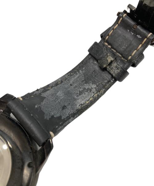 HAMILTON（ハミルトン）HAMILTON (ハミルトン) レイルロード クロノグラフ ブラックの古着・服飾アイテム