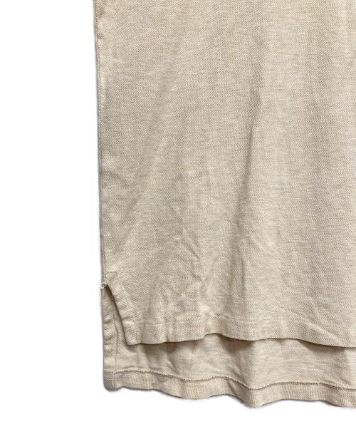 POLO RALPH LAUREN（ポロ・ラルフローレン）POLO RALPH LAUREN (ポロ・ラルフローレン) 長袖ポロシャツ ベージュ サイズ:Lの古着・服飾アイテム