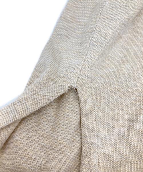 POLO RALPH LAUREN（ポロ・ラルフローレン）POLO RALPH LAUREN (ポロ・ラルフローレン) 長袖ポロシャツ ベージュ サイズ:Lの古着・服飾アイテム