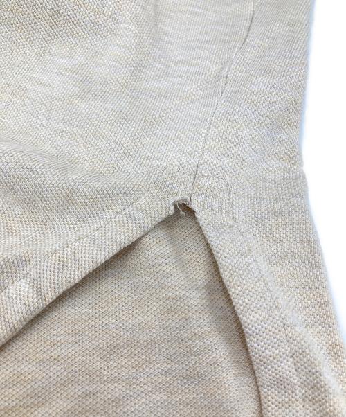 POLO RALPH LAUREN（ポロ・ラルフローレン）POLO RALPH LAUREN (ポロ・ラルフローレン) 長袖ポロシャツ ベージュ サイズ:Lの古着・服飾アイテム