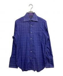 PAUL SMITH（ポールスミス）の古着「長袖シャツ」｜パープル