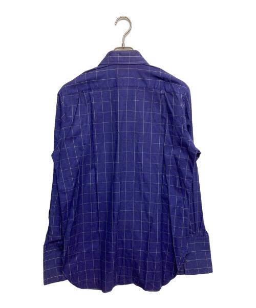 PAUL SMITH（ポールスミス）PAUL SMITH (ポールスミス) 長袖シャツ パープル サイズ:Mの古着・服飾アイテム