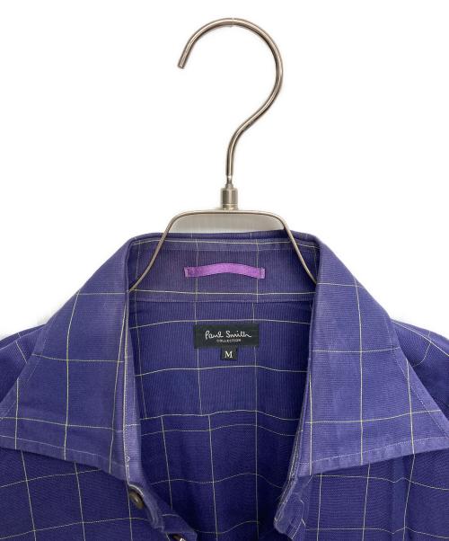 PAUL SMITH（ポールスミス）PAUL SMITH (ポールスミス) 長袖シャツ パープル サイズ:Mの古着・服飾アイテム