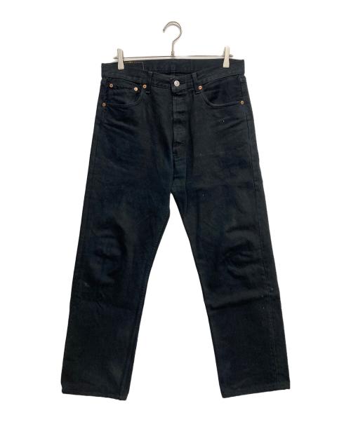 LEVI'S（リーバイス）LEVI'S (リーバイス) 後染め501デニムパンツ ブラック サイズ:86㎝（W34）の古着・服飾アイテム