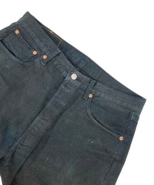 LEVI'S（リーバイス）LEVI'S (リーバイス) 後染め501デニムパンツ ブラック サイズ:86㎝（W34）の古着・服飾アイテム