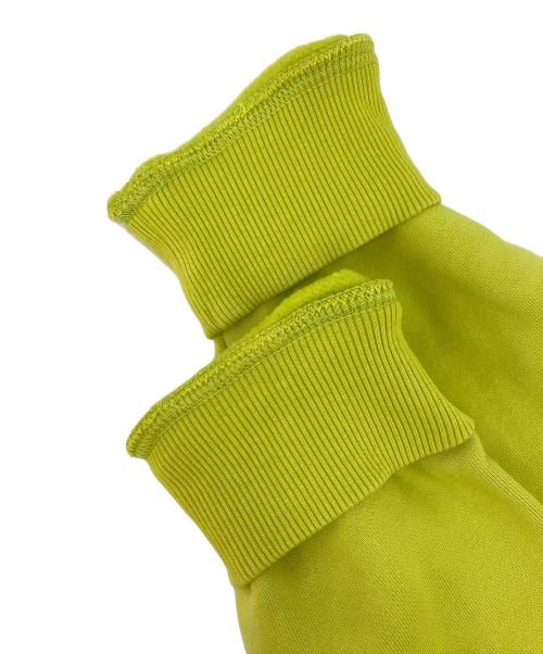 SUPREME（シュプリーム）Supreme (シュプリーム) Champion (チャンピオン) Champion Stacked C Hooded Sweatshirt 黄緑 サイズ:Mの古着・服飾アイテム