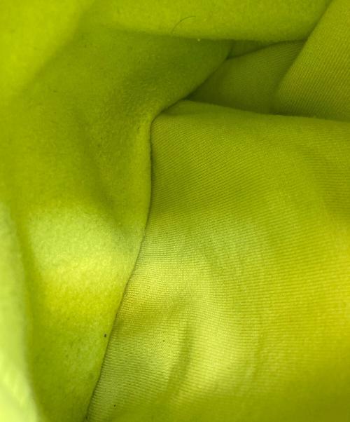 SUPREME（シュプリーム）Supreme (シュプリーム) Champion (チャンピオン) Champion Stacked C Hooded Sweatshirt 黄緑 サイズ:Mの古着・服飾アイテム