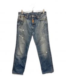 DSQUARED2（ディースクエアード）の古着「camp chippewaデニムパンツ」｜インディゴ