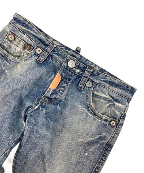 DSQUARED2（ディースクエアード）DSQUARED2 (ディースクエアード) camp chippewaデニムパンツ インディゴ サイズ:48の古着・服飾アイテム