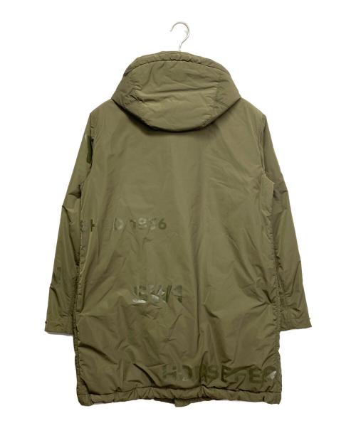 BURBERRY（バーバリー）BURBERRY (バーバリー) ホースフェリープリントコート オリーブ サイズ:44の古着・服飾アイテム