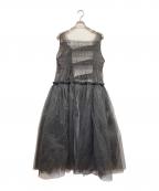 carmeloカーメロ）の古着「LULU TABLIER DRESS」｜ブラック