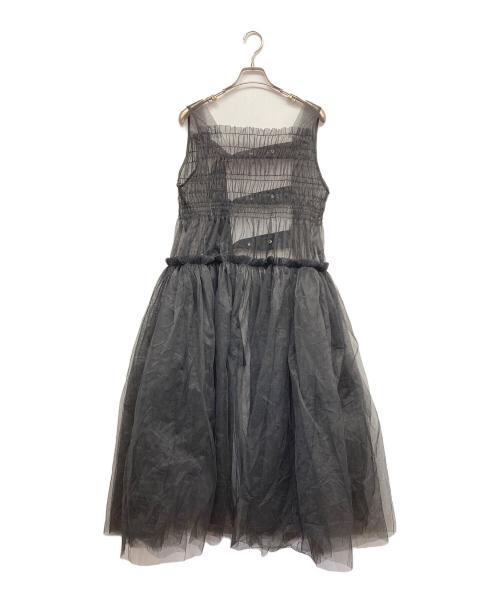 carmelo（カーメロ）carmelo (カーメロ) LULU TABLIER DRESS ブラック サイズ:Fの古着・服飾アイテム