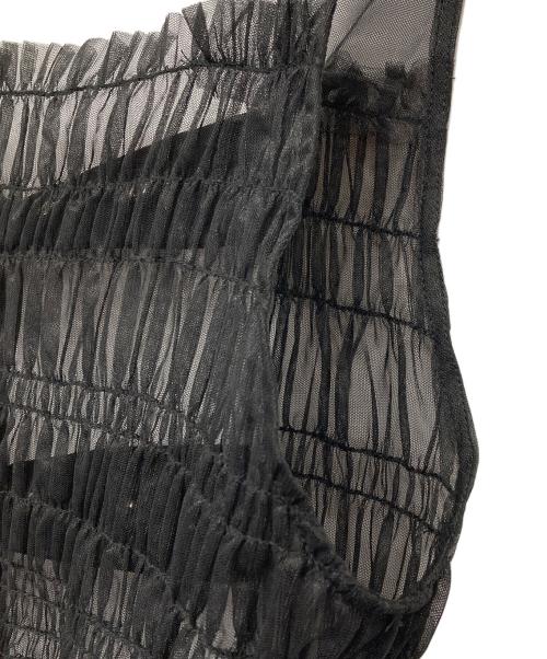 carmelo（カーメロ）carmelo (カーメロ) LULU TABLIER DRESS ブラック サイズ:Fの古着・服飾アイテム