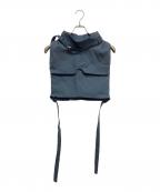 TELOPLANテーロプラン）の古着「デザインベスト」｜ネイビー