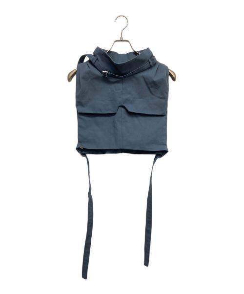 TELOPLAN（テーロプラン）TELOPLAN (テーロプラン) デザインベスト ネイビー サイズ:Fの古着・服飾アイテム