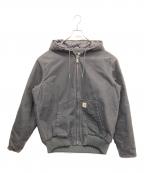 CarHarttカーハート）の古着「Loose Fit Duck Insulated Active Jacket」｜ブラック